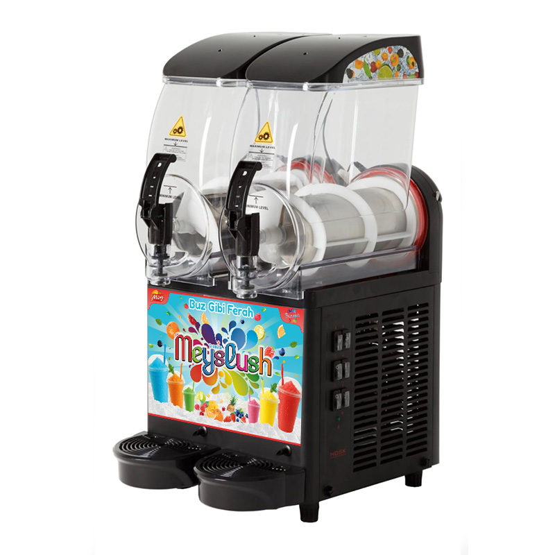 2 hazneli buzlaş Makinesi görseli