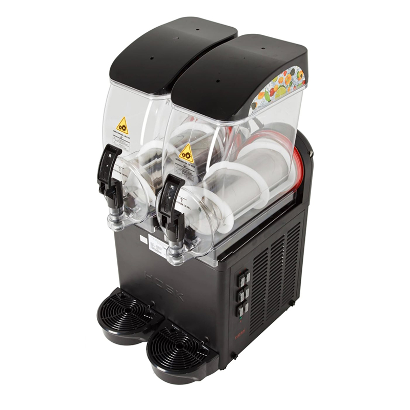 Hosk 2x12 L Endüstriyel İce slush ve Buzlaş Makinesi - Profesyonel İçecek Karlama Makinesi - Görsel 3